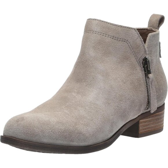 TOMS Ankle Boot Women's Dune Suede Thermoplastic Polyurethane Dahlia - Picture 1 of 7